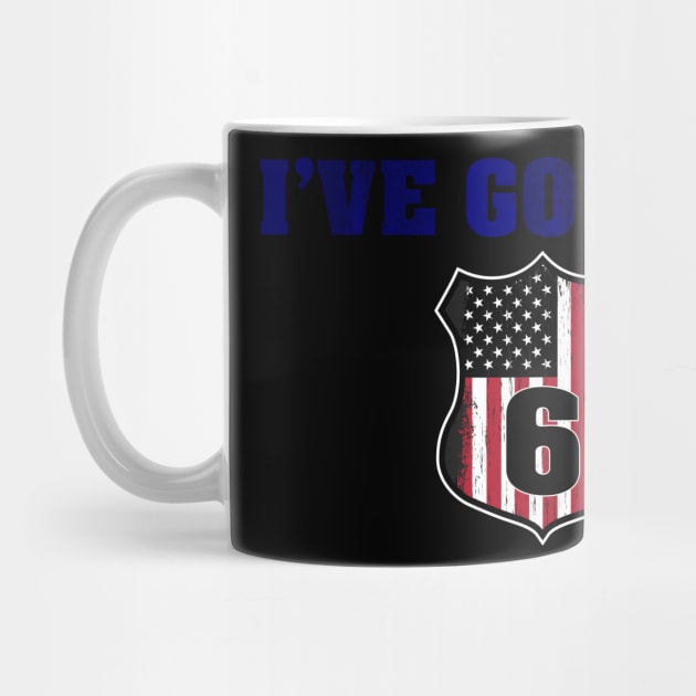 I've got his 6 - Police Girlfriend Police Wife Gift by 5StarDesigns